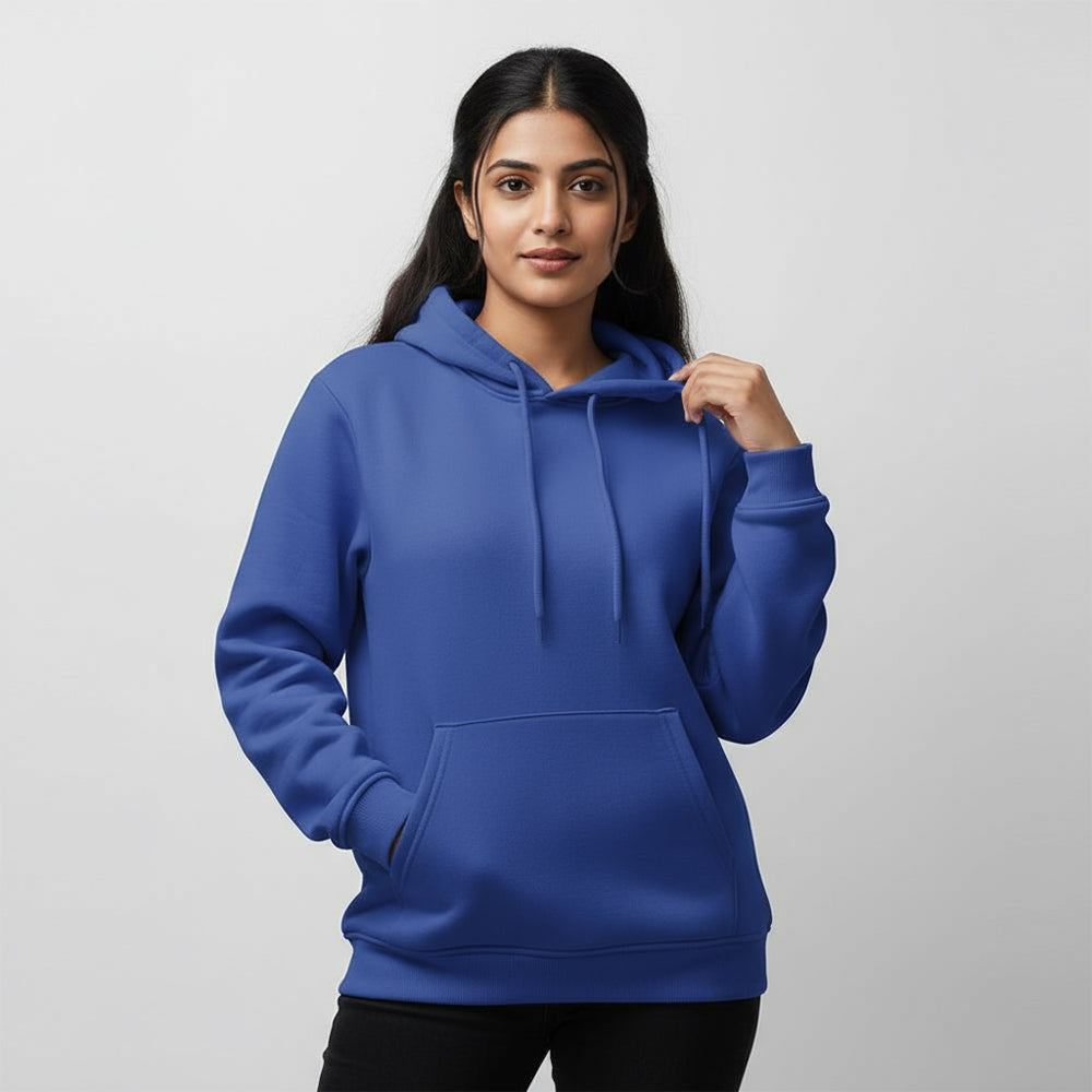 Royal Vibe - Solid Hoodie