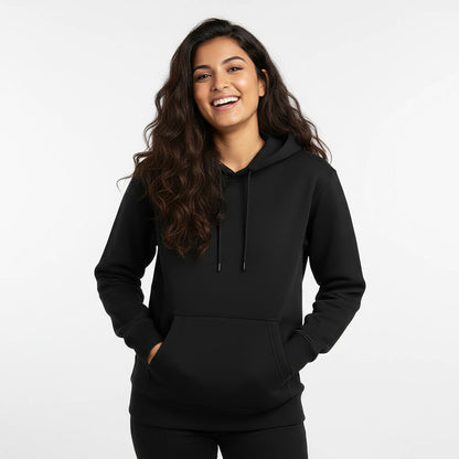 Galaxy Black - Solid Hoodie