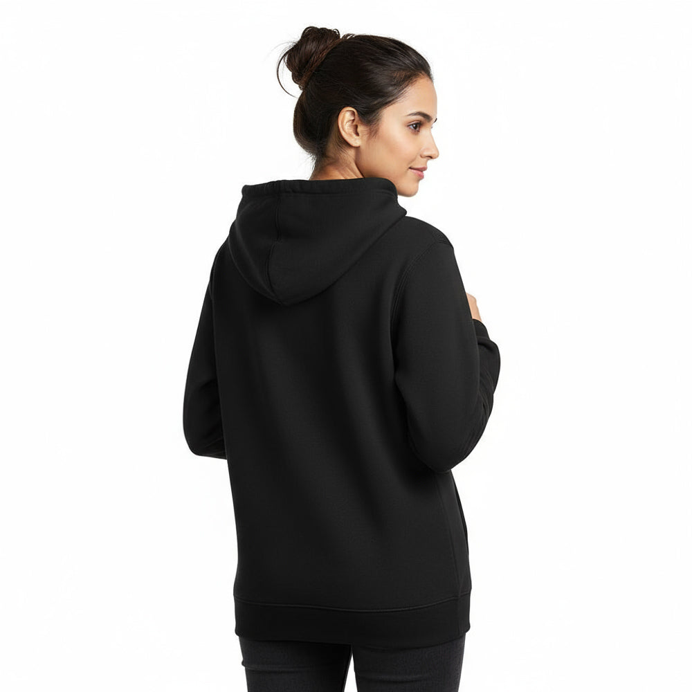 Galaxy Black - Solid Hoodie