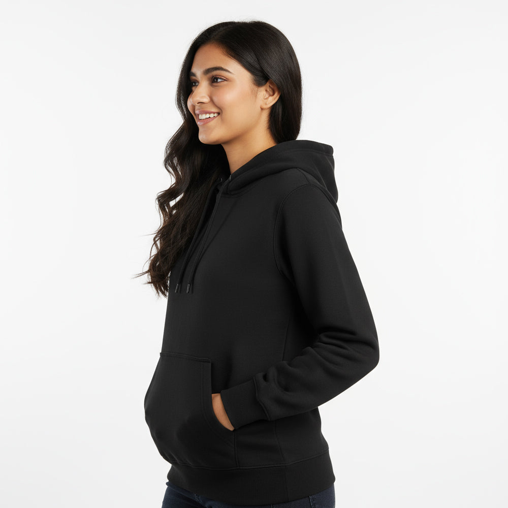 Galaxy Black - Solid Hoodie