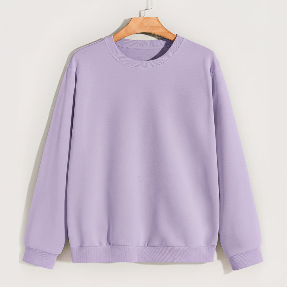 Lilac Lavender - Solid Sweatshirt