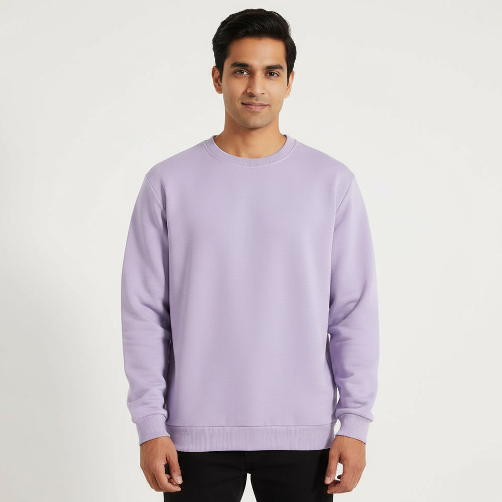 Lilac Lavender - Solid Sweatshirt