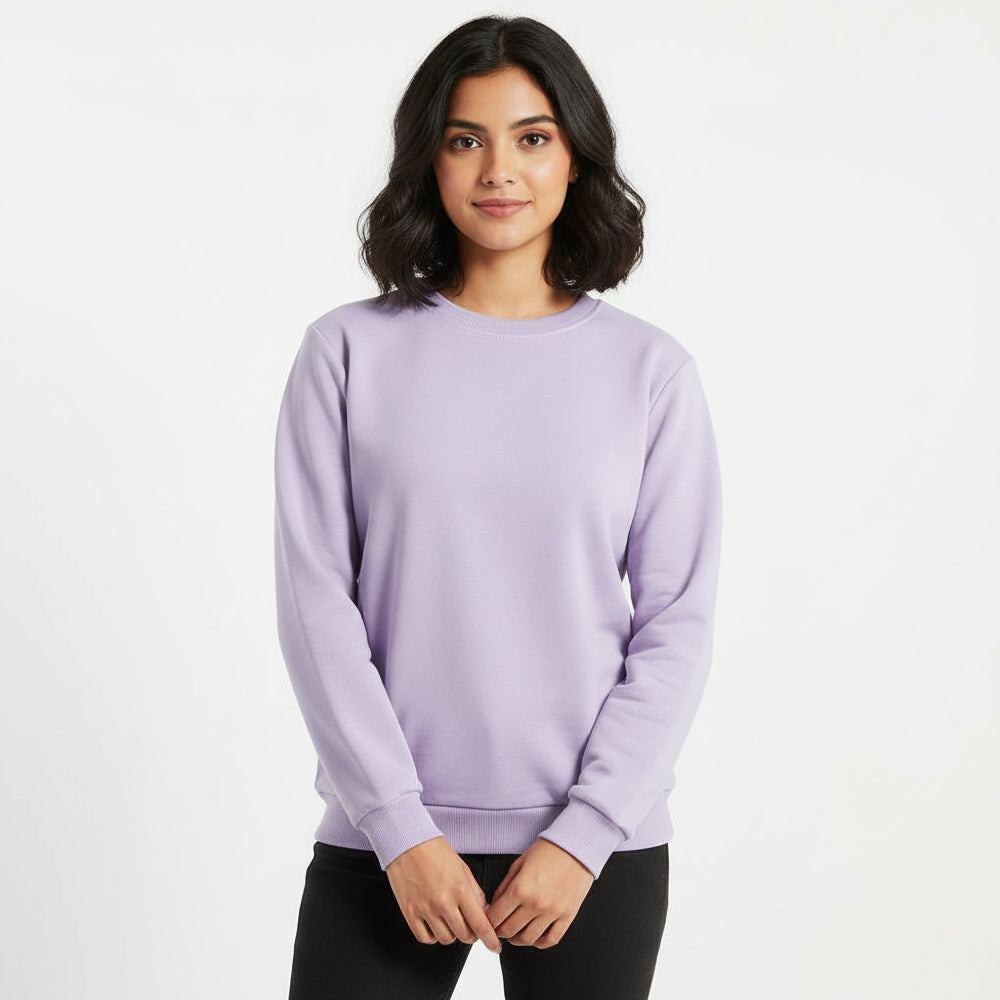 Lilac Lavender - Solid Sweatshirt