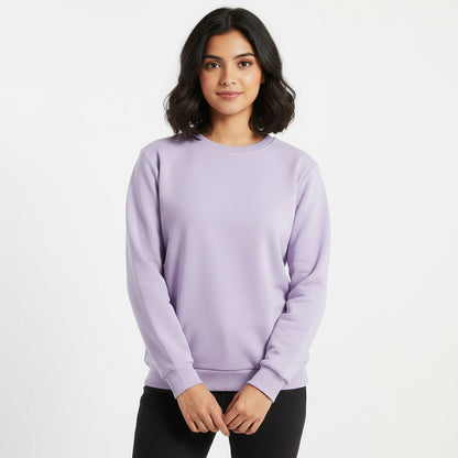 Lilac Lavender - Solid Sweatshirt