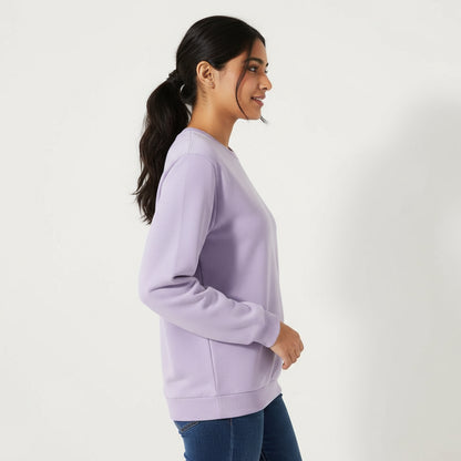 Lilac Lavender - Solid Sweatshirt