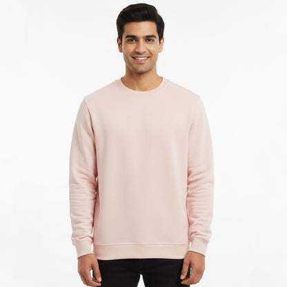 Blush Pink - Solid Sweatshirt