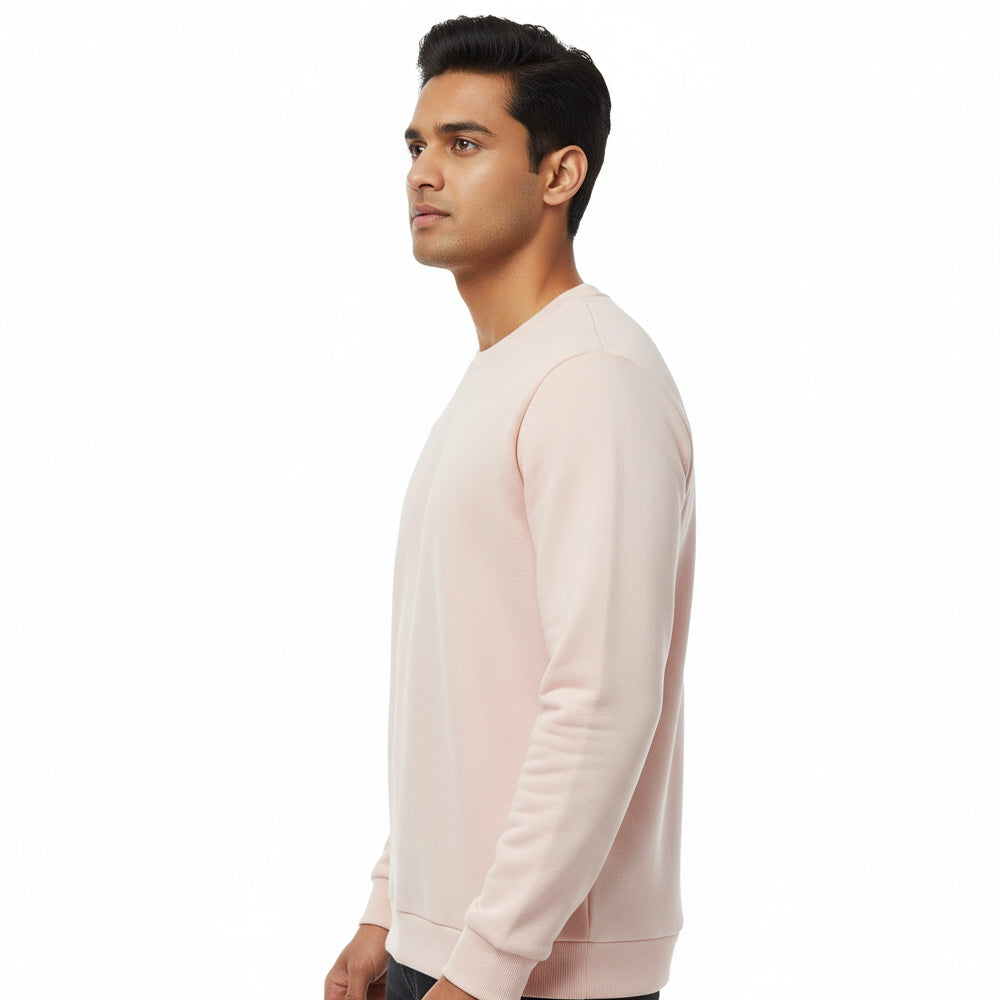 Blush Pink - Solid Sweatshirt