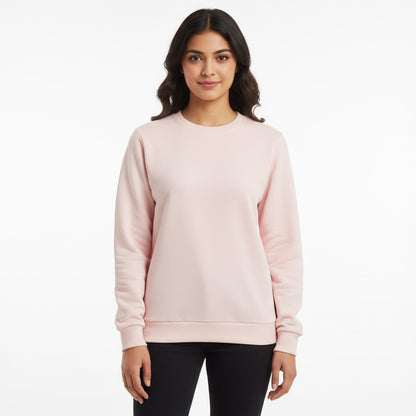 Blush Pink - Solid Sweatshirt