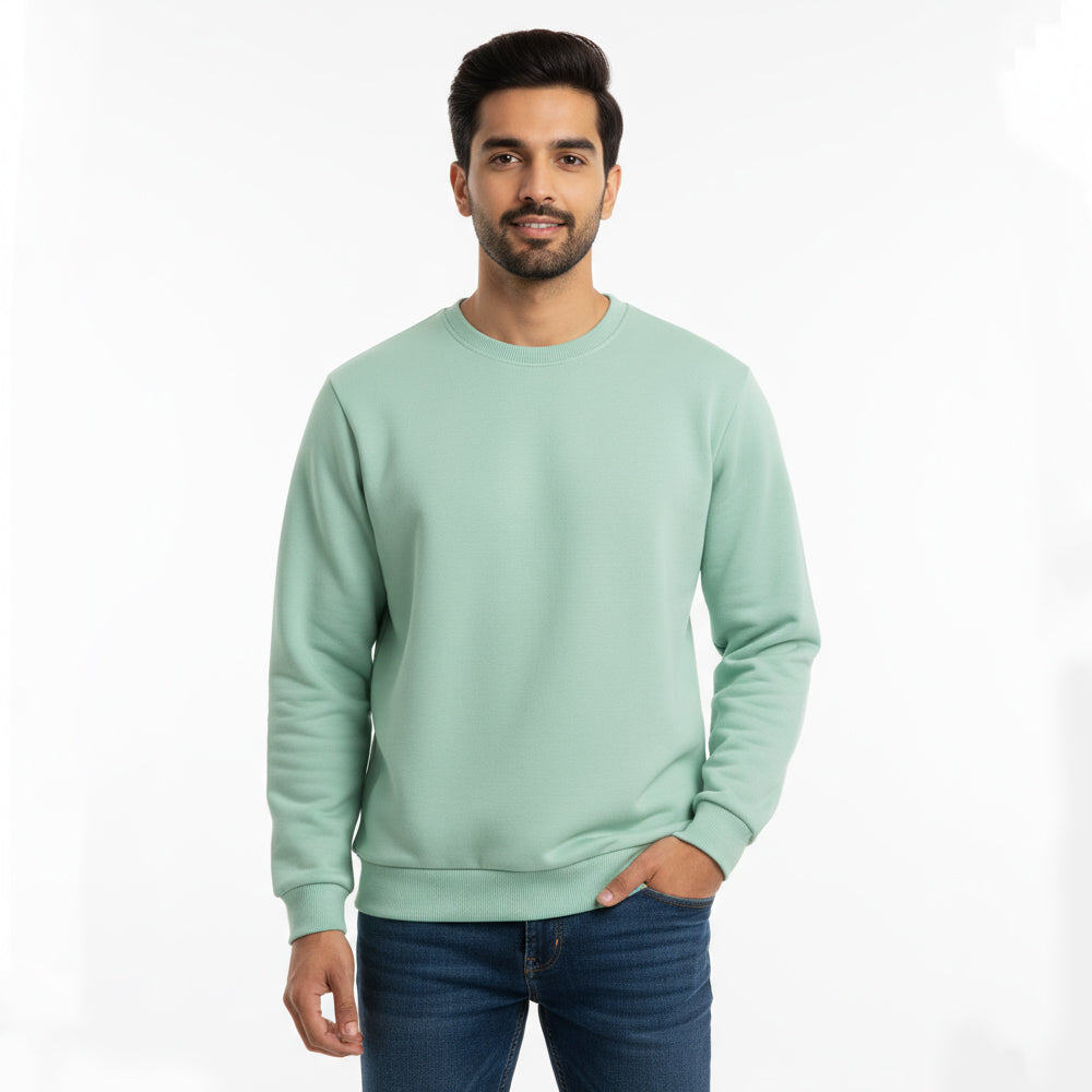 Mint Mist - Solid Sweatshirt