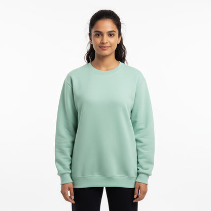 Mint Mist - Solid Sweatshirt