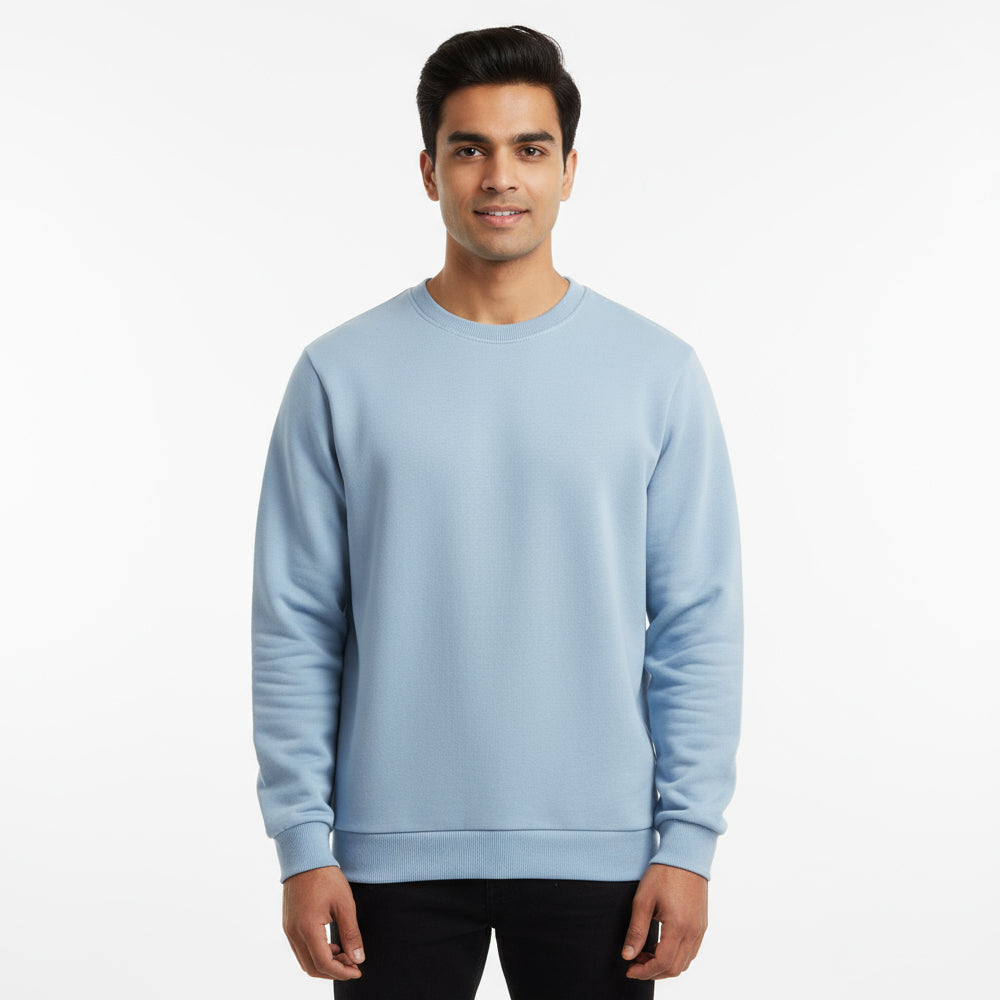 Just Blue - Solid Sweatshirt