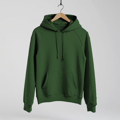 Forest Green - Solid Hoodie
