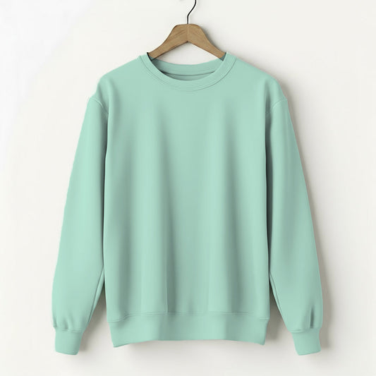Mint Mist - Solid Sweatshirt