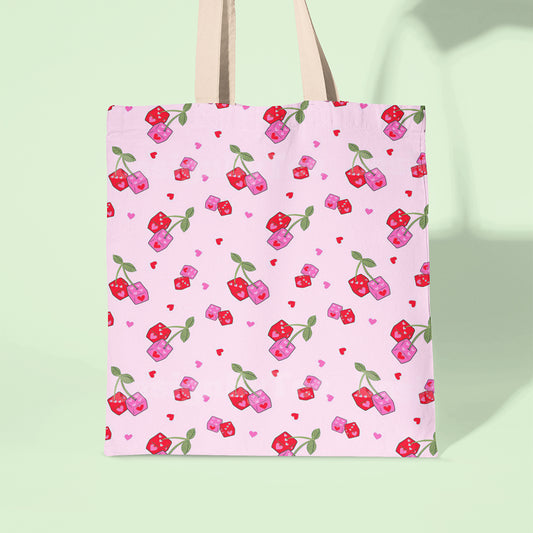 Love Cubes - Valentine Tote Bag