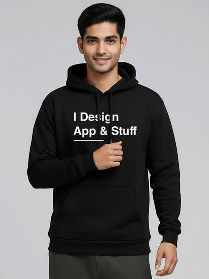 App and Stuff- Black UI UX Hoodie