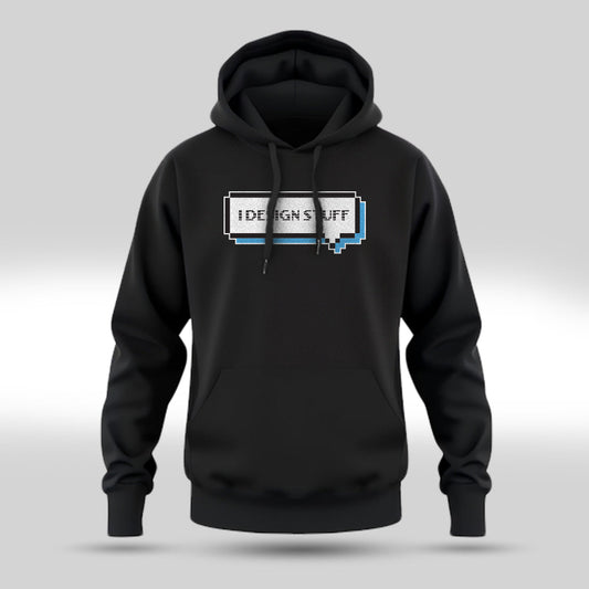 Design Stuff - Black UI UX Hoodie