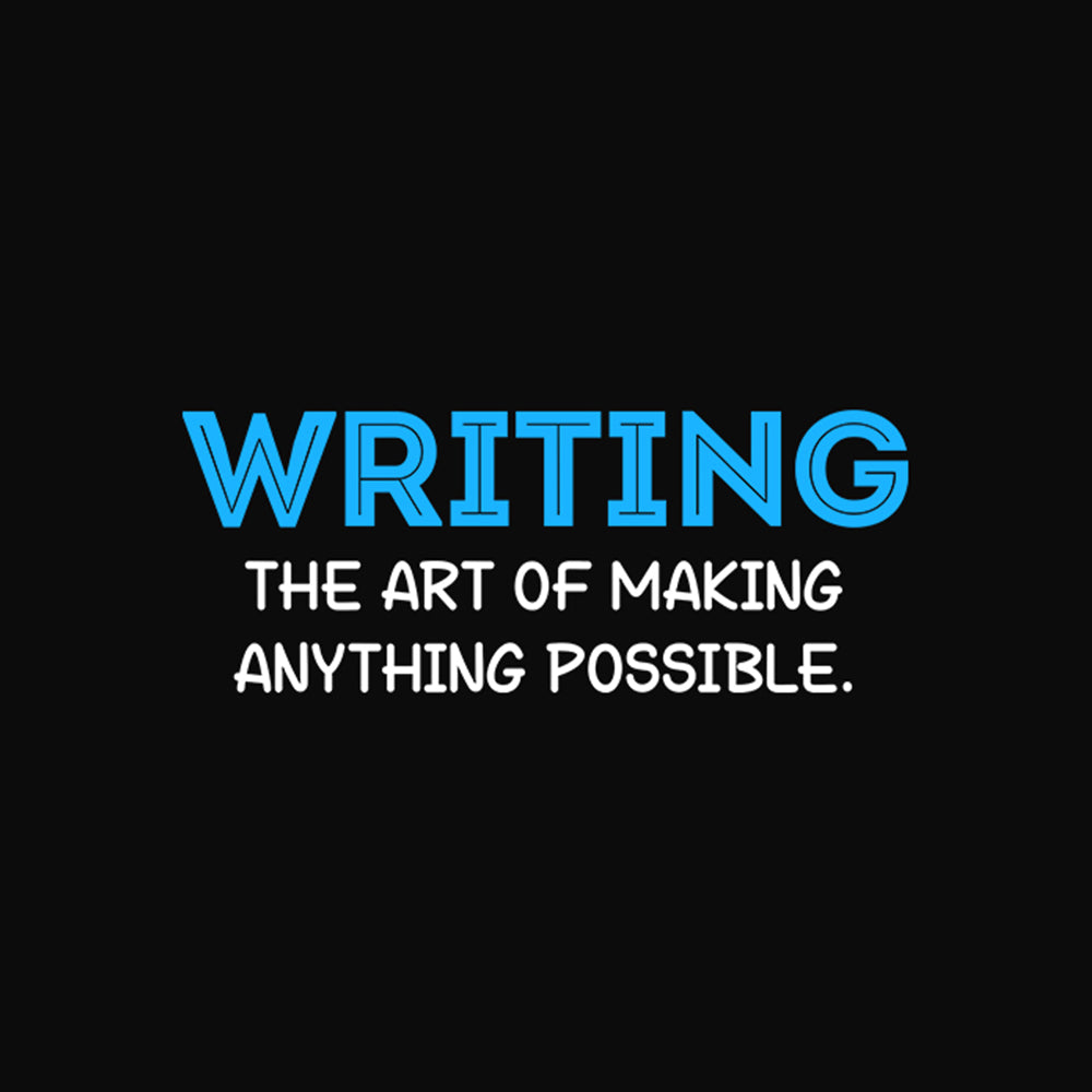 Anything Possible- Black Writer Hoodie