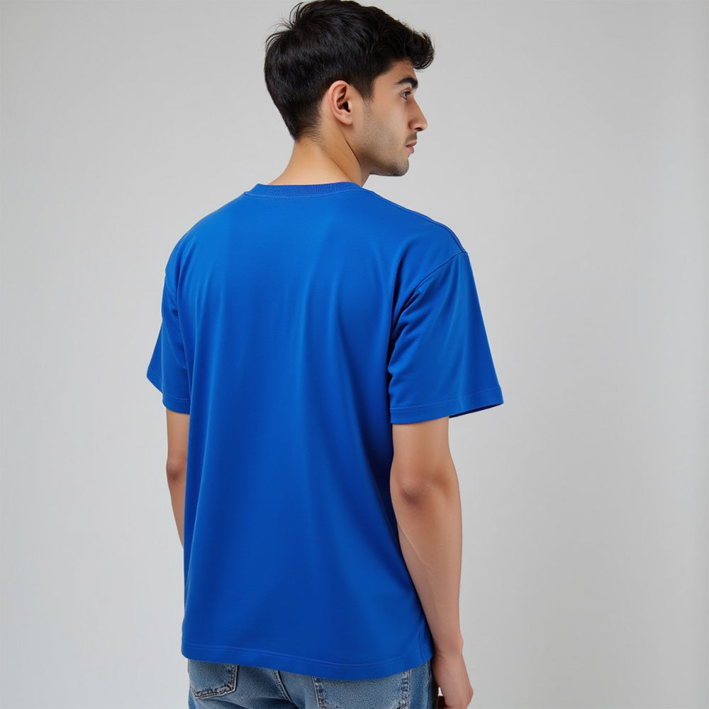 Writer's Warning- Royal Blue Round Neck Writer T-shirt