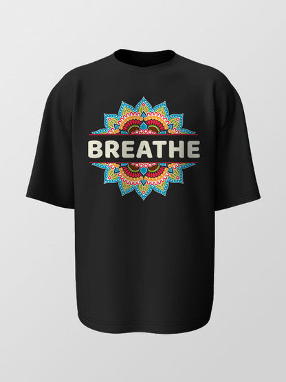 Breathe - Yoga Oversized Tshirt