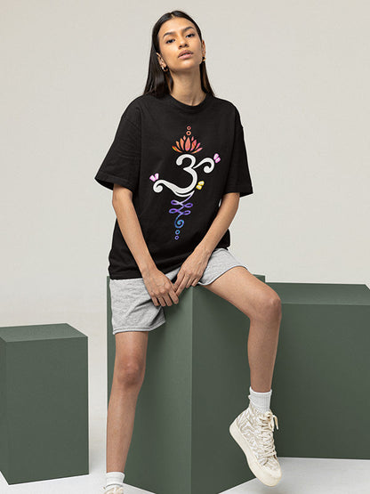 Om Graphic - Yoga Oversized Tshirt